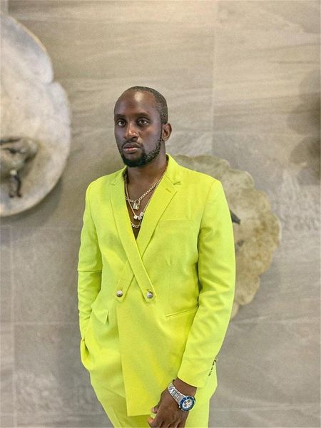 men's suits & blazers 2021 2-piece men wedding tuxedos summer party wear bright yellow fit fashion business for man peaked lapel blazer, White;black
men's suits & blazers 2021 2-piece men wedding tuxedos summer party wear bright yellow fit fashion business for man peaked lapel blazer, White;black