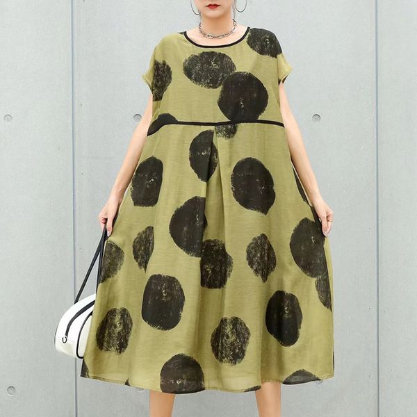 big yards dresses 2021 summer large women's loose and thin medium length fat mm tencel printed
big yards dresses 2021 summer large women's loose and thin medium length fat mm tencel printed