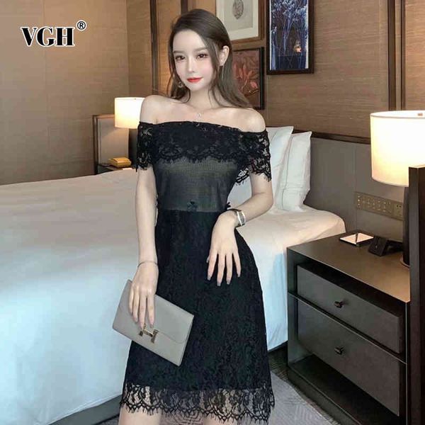 vgh white elegant dress for women slash neck sleeveless high waist slim patchwork lace casual dresses female summer fashion 210421, Black;gray
vgh white elegant dress for women slash neck sleeveless high waist slim patchwork lace casual dresses female summer fashion 210421, Black;gray