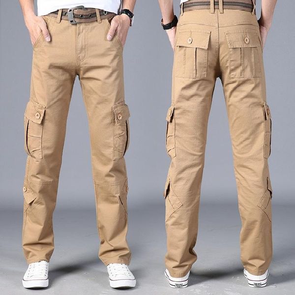 men's pants 2021 spring mens cargo khaki military men trousers casual cotton tactical big size army pantalon militaire homme, Black
men's pants 2021 spring mens cargo khaki military men trousers casual cotton tactical big size army pantalon militaire homme, Black