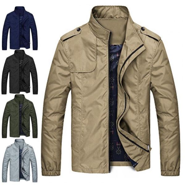 men's jackets men coat cargo jacket windbreaker tourism outdoor hiking stand collar two pockets zipper closure casual, Black;brown
men's jackets men coat cargo jacket windbreaker tourism outdoor hiking stand collar two pockets zipper closure casual, Black;brown