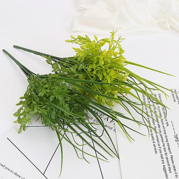 decorative flowers & wreaths bouquet 7 fork artificial plants green grass plastic flower plant engagement wedding home decoration clover tab
decorative flowers & wreaths bouquet 7 fork artificial plants green grass plastic flower plant engagement wedding home decoration clover tab