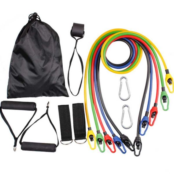 latex exercise tubes with fabric cover tpe elastic ropes sets workout resistance bands
latex exercise tubes with fabric cover tpe elastic ropes sets workout resistance bands