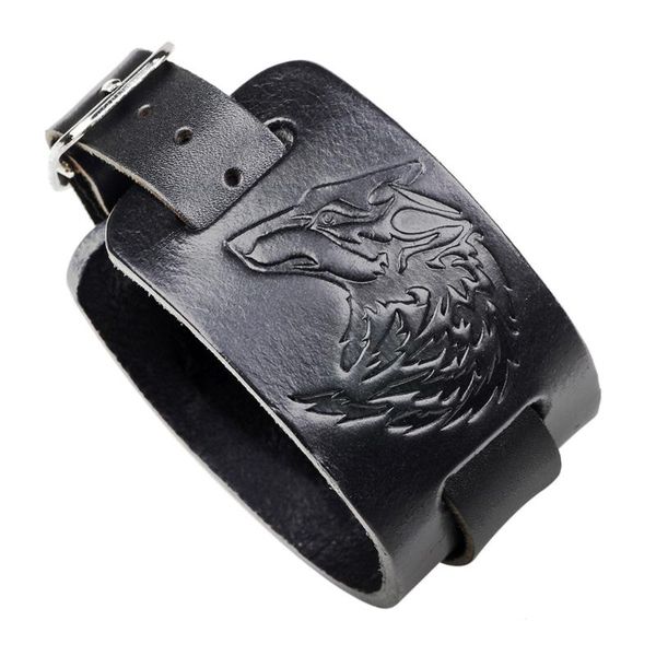 tennis 2021 men's jewelry wolf head embossed bracelet punk rock leather small commodity wholesale fashion personal, Golden;silver
tennis 2021 men's jewelry wolf head embossed bracelet punk rock leather small commodity wholesale fashion personal, Golden;silver