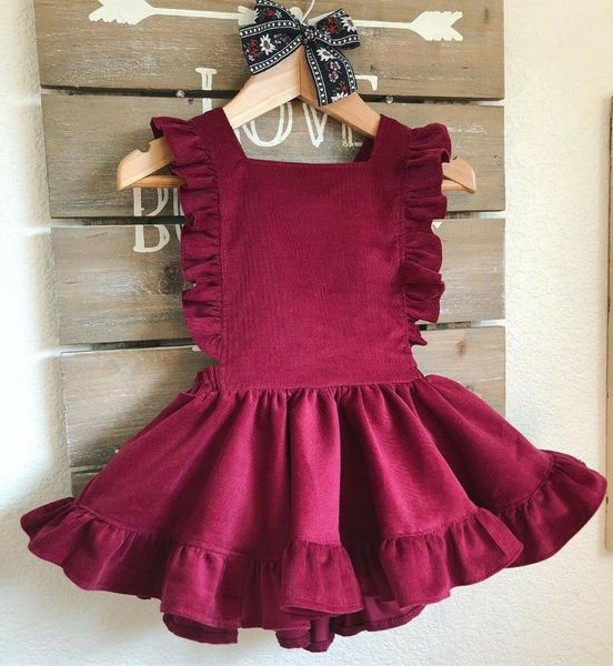 girl's dresses born baby kids girl sleeveless solid color ruffle party dress clothes, Red;yellow
girl's dresses born baby kids girl sleeveless solid color ruffle party dress clothes, Red;yellow