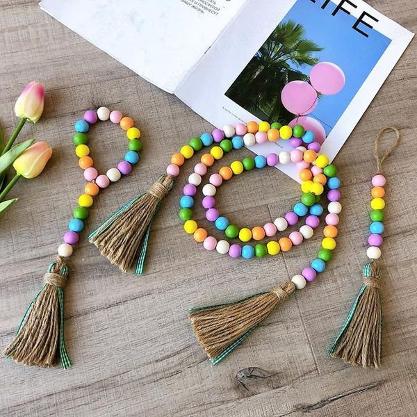 farmhouse decor wooden bead tassel string adornment household hemp rope beads tassels 3pcs/set rural decoration
farmhouse decor wooden bead tassel string adornment household hemp rope beads tassels 3pcs/set rural decoration