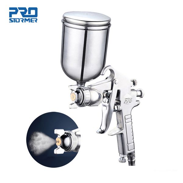 400ml spray gun professional pneumatic airbrush sprayer alloy painting atomizer tool with hopper for painting cars by prostormer
400ml spray gun professional pneumatic airbrush sprayer alloy painting atomizer tool with hopper for painting cars by prostormer
