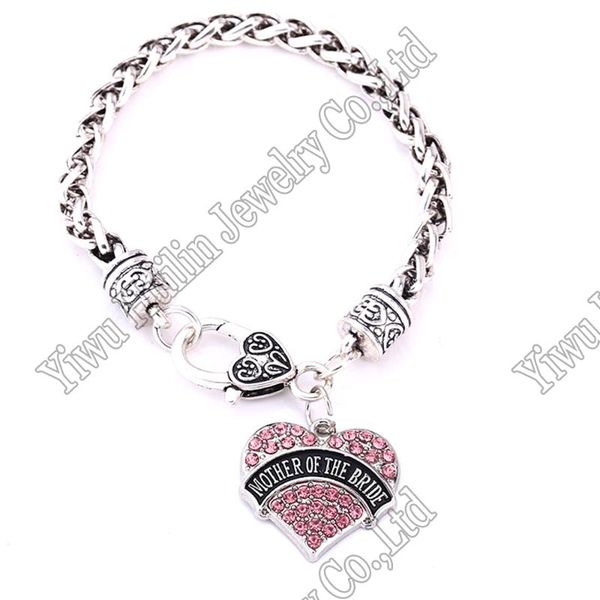 charm bracelets mother of the bride awareness alert crystal heart with 20cm wheat chain lobster claw bracelet, Golden;silver
charm bracelets mother of the bride awareness alert crystal heart with 20cm wheat chain lobster claw bracelet, Golden;silver