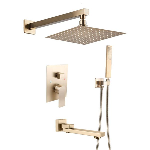 golden rainfall shower faucet set wall mount stainless steel 8/10/12" head mixer tap conceealed install bath bathroom sets
golden rainfall shower faucet set wall mount stainless steel 8/10/12" head mixer tap conceealed install bath bathroom sets