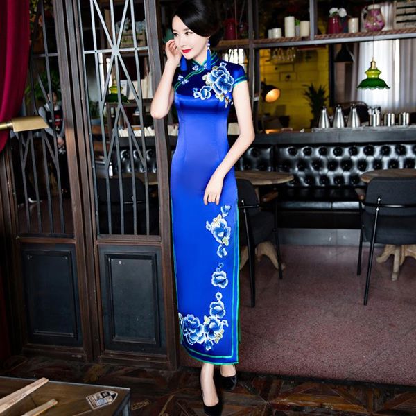 ethnic clothing big size 6xl floral cheongsam long women rayon qipao mandarin collar chinese dress gown vintage evening party vestidos, Red
ethnic clothing big size 6xl floral cheongsam long women rayon qipao mandarin collar chinese dress gown vintage evening party vestidos, Red