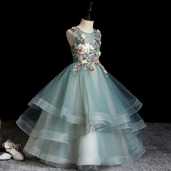 high-end children evening gown sleeveless appliques wedding birthday party princess dress for girl kids piano host vestidos girl's dres, Red;yellow
high-end children evening gown sleeveless appliques wedding birthday party princess dress for girl kids piano host vestidos girl's dres, Red;yellow