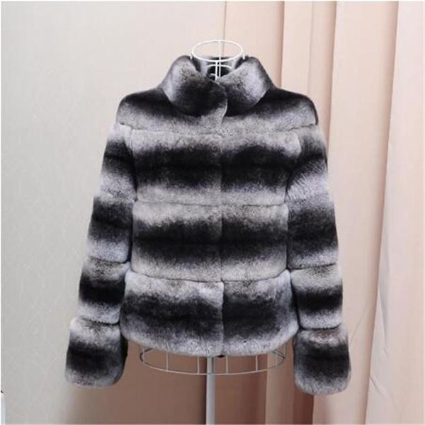 women's fur & faux 2021 luxury women stand collar thick warm outerwear natural rex coat real casual short winter jacket, Black
women's fur & faux 2021 luxury women stand collar thick warm outerwear natural rex coat real casual short winter jacket, Black
