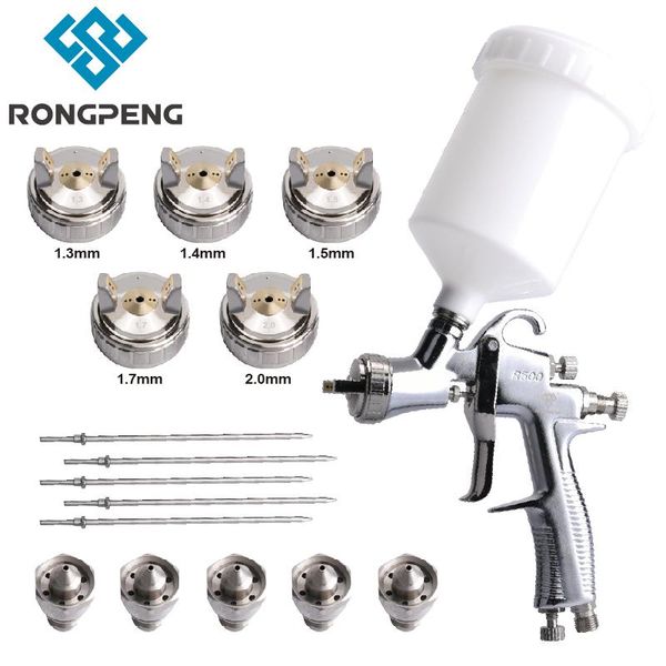 professional spray guns rongpeng lvlp gun 1.3mm 1.4mm 1.5mm 1.7mm 2.0mm nozzle 600cc cup gravity airbrush for car finish painting
professional spray guns rongpeng lvlp gun 1.3mm 1.4mm 1.5mm 1.7mm 2.0mm nozzle 600cc cup gravity airbrush for car finish painting