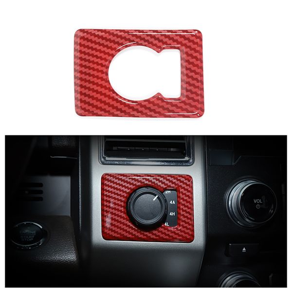 four-drive system switch trim for ford f150 15+ red carbon fiber 1pcs
four-drive system switch trim for ford f150 15+ red carbon fiber 1pcs