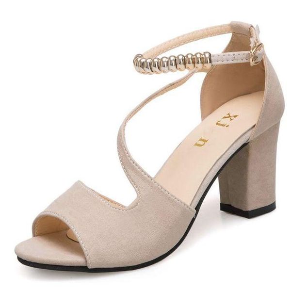fashion korean one line buckle sandals women's large thick heel student open toe high roman shoes, Black
fashion korean one line buckle sandals women's large thick heel student open toe high roman shoes, Black