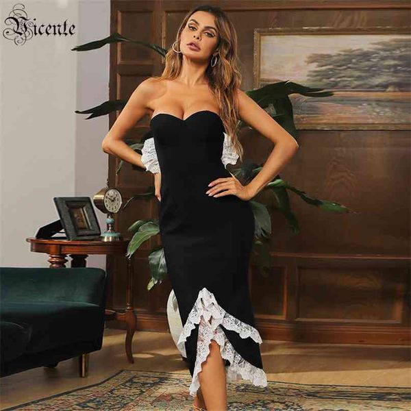 women's dress celebrity party cocktail lace ruffle stitching design mid-length color matching bandage 210520, Black;gray
women's dress celebrity party cocktail lace ruffle stitching design mid-length color matching bandage 210520, Black;gray