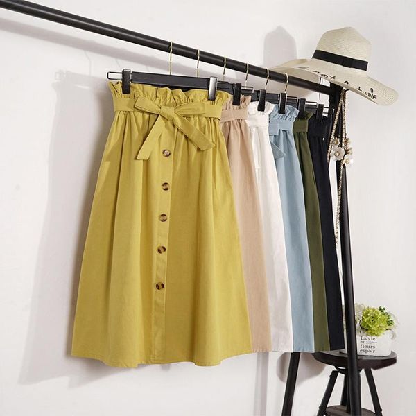 skirts summer autumn womens 2021 midi knee length korean elegant button high waist skirt female pleated school jupe femme, Black
skirts summer autumn womens 2021 midi knee length korean elegant button high waist skirt female pleated school jupe femme, Black