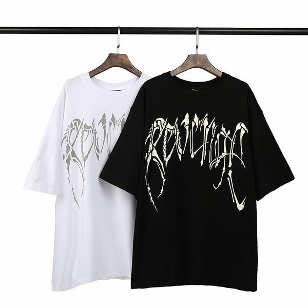 famous designer men's short-sleeved tee t-shirt european and american high street dark rock loose keel skull reflective short print bla, White;black
famous designer men's short-sleeved tee t-shirt european and american high street dark rock loose keel skull reflective short print bla, White;black