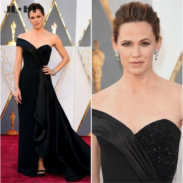 party dresses red carpet dress black evening long celebrity satin beaded one shoulder prom gown, White;black
party dresses red carpet dress black evening long celebrity satin beaded one shoulder prom gown, White;black