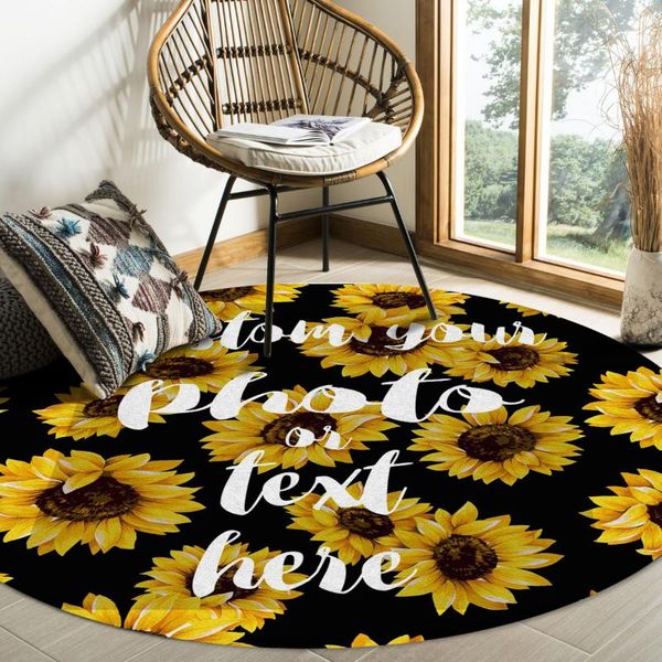 carpets sunflower pattern rugs and for home living room round rug children rooms non-slip
carpets sunflower pattern rugs and for home living room round rug children rooms non-slip