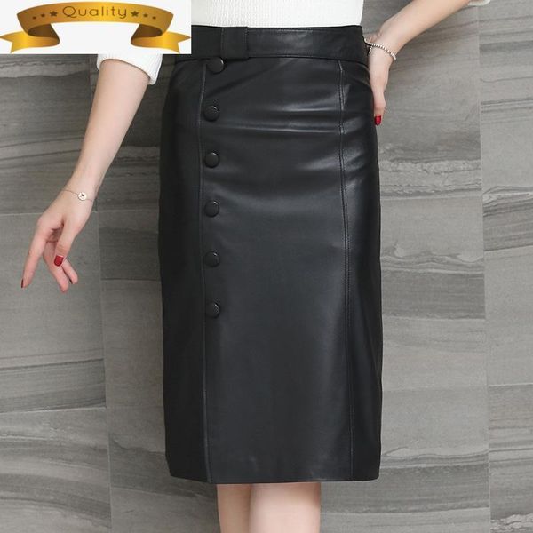 skirts genuine leather skirt women's sheepskin woman spring autumn midi for ladies fashion 2021 saias mulher pph1710, Black
skirts genuine leather skirt women's sheepskin woman spring autumn midi for ladies fashion 2021 saias mulher pph1710, Black