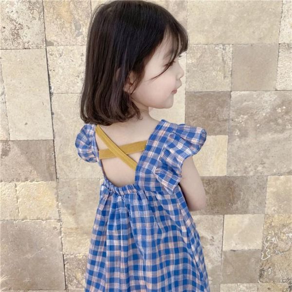 plaid girls summer dress 2021 baby dresses blue criss cross children clothes flare sleeve 1-6t kids girl's, Red;yellow
plaid girls summer dress 2021 baby dresses blue criss cross children clothes flare sleeve 1-6t kids girl's, Red;yellow
