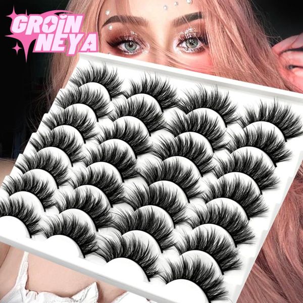faux mink lashes 5/8/14 pairs eyelashes 3d fluffy soft wispy volume false natural long cross makeup
faux mink lashes 5/8/14 pairs eyelashes 3d fluffy soft wispy volume false natural long cross makeup