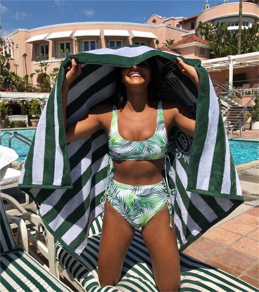 bikinis set 2021 high waist swimwear women swimsuit bikini bandage padded bathing suit leaf print biquini maillot de bain
bikinis set 2021 high waist swimwear women swimsuit bikini bandage padded bathing suit leaf print biquini maillot de bain