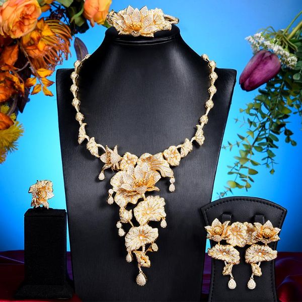 earrings & necklace godki luxury trendy flowers nigerian jewelry sets for women wedding cubic zircon cz dubai gold bridal set, Silver
earrings & necklace godki luxury trendy flowers nigerian jewelry sets for women wedding cubic zircon cz dubai gold bridal set, Silver