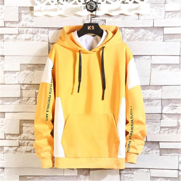 mens loose hooded sweatshirt fashion trend long sleeve casual hoodies designer male spring autumn with pocket pullover clothes, Black
mens loose hooded sweatshirt fashion trend long sleeve casual hoodies designer male spring autumn with pocket pullover clothes, Black