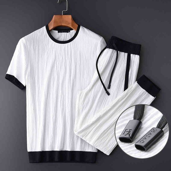tracksuit shirt summer thin men (t-shirt+pants) luxury wrinkle fabric casual sport mens plus size 4xl contrast color man sets, Gray
tracksuit shirt summer thin men (t-shirt+pants) luxury wrinkle fabric casual sport mens plus size 4xl contrast color man sets, Gray