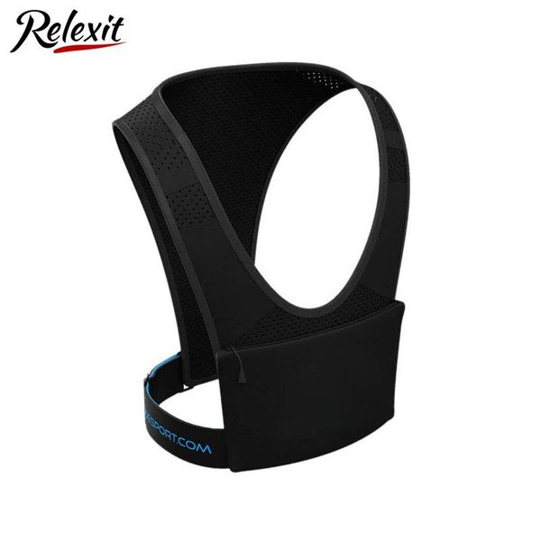back support sport supports with pocket running vest bag outdoor sports cycling mountaineering braces light reflective chest, Black;blue
back support sport supports with pocket running vest bag outdoor sports cycling mountaineering braces light reflective chest, Black;blue