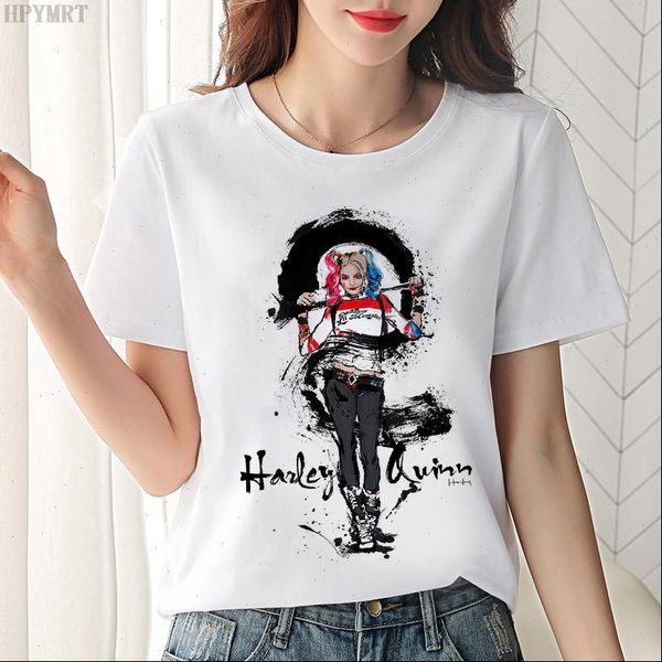 womens funny suicide squad printed t shirt female casual fashionable street clothing summer harajuku kawaii, White
womens funny suicide squad printed t shirt female casual fashionable street clothing summer harajuku kawaii, White