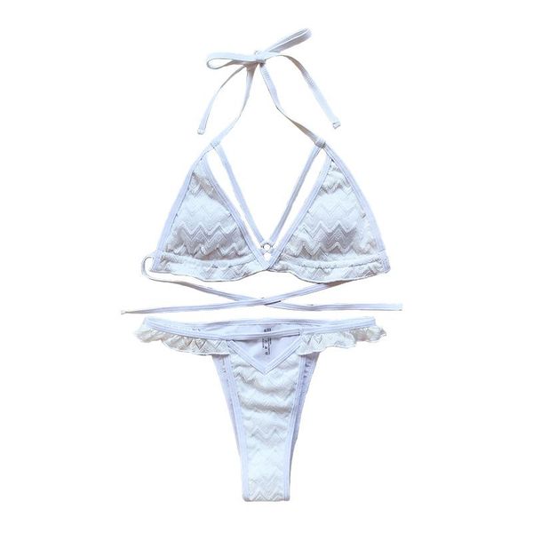irisapparels 2021 lace solid color swimsuit female ruffle swimwear white bikini 2 piece set swimming suit for women women's, White;black
irisapparels 2021 lace solid color swimsuit female ruffle swimwear white bikini 2 piece set swimming suit for women women's, White;black