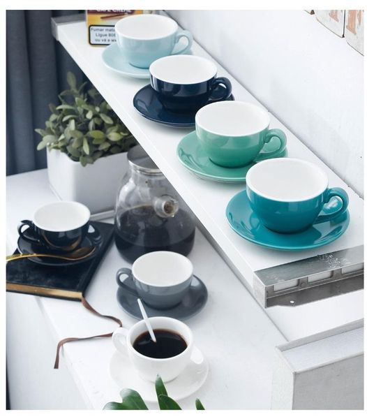 cups & saucers modern simplicity ceramic coffee mug and saucer 200ml porcelain set tea milk drinking utensils h046
cups & saucers modern simplicity ceramic coffee mug and saucer 200ml porcelain set tea milk drinking utensils h046