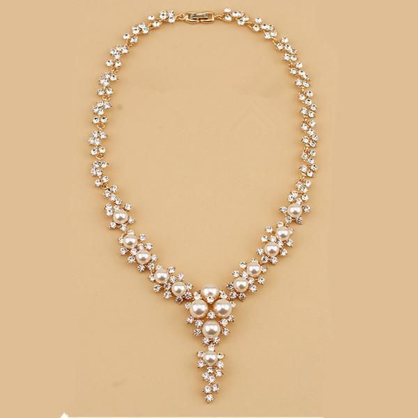 chokers gold tone ivory pearl clear rhinestone crystal diamante wedding bridal necklace, Golden;silver
chokers gold tone ivory pearl clear rhinestone crystal diamante wedding bridal necklace, Golden;silver