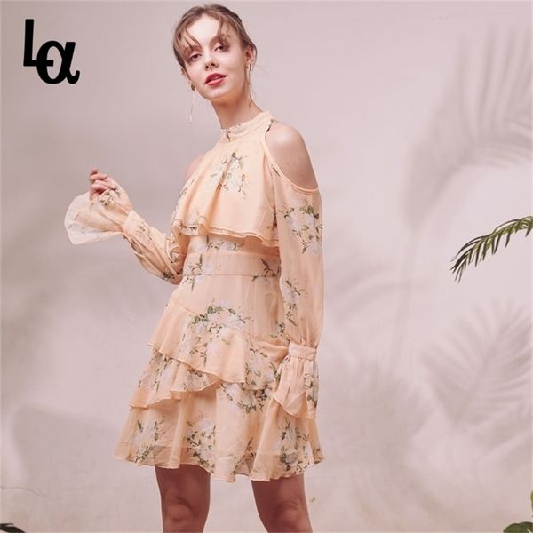autumn elegant women ruffles yellow dress fashion ladies chiffon printed es party girls chic floral 210519, Black;gray
autumn elegant women ruffles yellow dress fashion ladies chiffon printed es party girls chic floral 210519, Black;gray