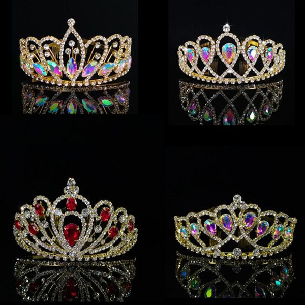 hair clips & barrettes luxury glass crystal tiaras crowns bridal wedding accessories gold silver color big crown catwalk fashion show jewelr, Golden;silver
hair clips & barrettes luxury glass crystal tiaras crowns bridal wedding accessories gold silver color big crown catwalk fashion show jewelr, Golden;silver