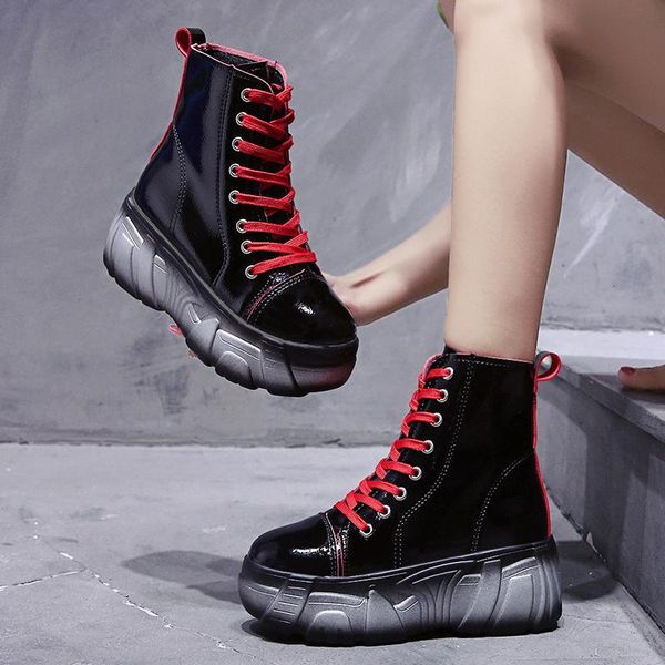 boots ins british thick bottom women lace up handsome woman platform ankle warm winter sneakers 10cm heels1 sx1o, Black
boots ins british thick bottom women lace up handsome woman platform ankle warm winter sneakers 10cm heels1 sx1o, Black