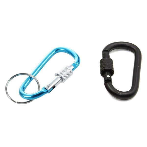 cords, slings and webbing 6 pcs d-ring key chain aluminum alloy carabiner locking clip hook for camping equipment, 1 a & 5pcs b
cords, slings and webbing 6 pcs d-ring key chain aluminum alloy carabiner locking clip hook for camping equipment, 1 a & 5pcs b