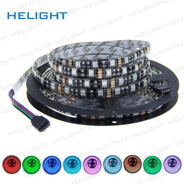 strips hihght quality hight brightness led strip light dc12v flexible rgb / single color black pcb 60 led/m 5m/lot
strips hihght quality hight brightness led strip light dc12v flexible rgb / single color black pcb 60 led/m 5m/lot