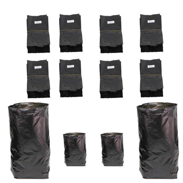 planters & pots 100/200pcs pe nursery bags thicken plant grow seedling eco-friendly garden with breathable holes black planting sack
planters & pots 100/200pcs pe nursery bags thicken plant grow seedling eco-friendly garden with breathable holes black planting sack