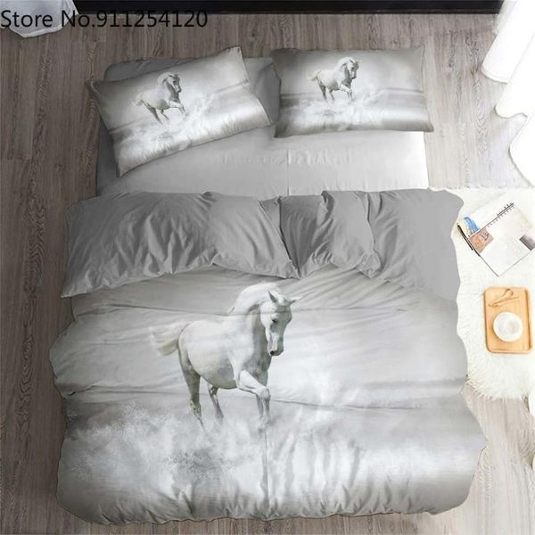 bedding sets white horse 3d print gray background bed quilt cover set single double king size 2/3 piece animals
bedding sets white horse 3d print gray background bed quilt cover set single double king size 2/3 piece animals