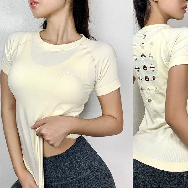 yoga outfit female sports short sleeve t-shirts outdoor jogging running training gym clothing quick-drying
yoga outfit female sports short sleeve t-shirts outdoor jogging running training gym clothing quick-drying