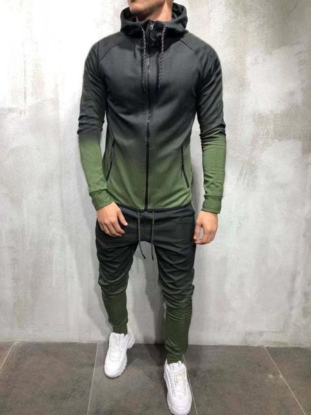 men's tracksuits leisure sports hoodies+elastic pants 2-piece sets european american comfortable running suits, Gray
men's tracksuits leisure sports hoodies+elastic pants 2-piece sets european american comfortable running suits, Gray