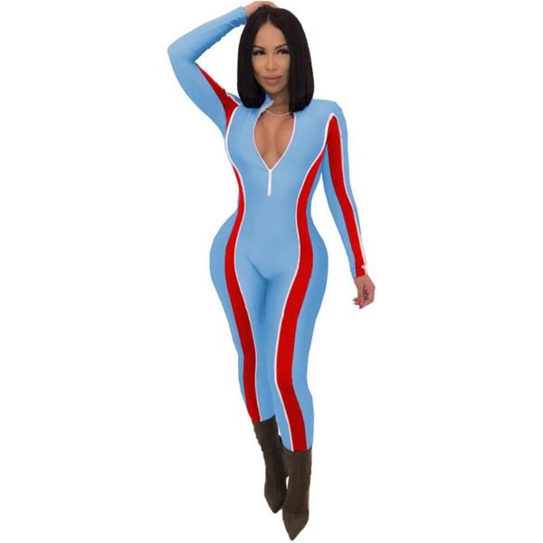 women's jumpsuits & rompers echoine women jumpsuit casual sports slim fit stitching overalls female bodycon long sleeve streetwear clot, Black;white
women's jumpsuits & rompers echoine women jumpsuit casual sports slim fit stitching overalls female bodycon long sleeve streetwear clot, Black;white