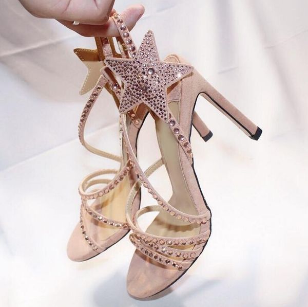 arrivals crystal star ladies sandals cut-out peep toe cross strap wedding shoes bride hollow thin heels beige black
arrivals crystal star ladies sandals cut-out peep toe cross strap wedding shoes bride hollow thin heels beige black
