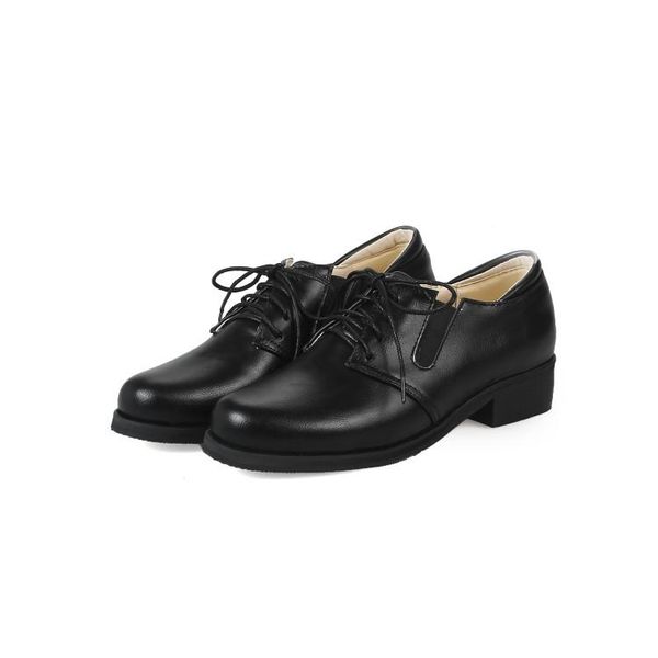 dress shoes oversizedfashion lace up casual low heels ladies high women woman pumps, Black
dress shoes oversizedfashion lace up casual low heels ladies high women woman pumps, Black
