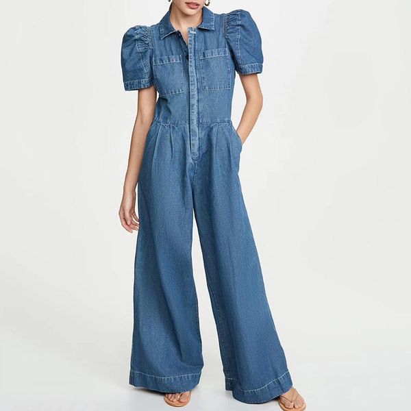 women's jumpsuits & rompers women wide leg denim jumpsuit high waist belted loose casual jeans, Black;white
women's jumpsuits & rompers women wide leg denim jumpsuit high waist belted loose casual jeans, Black;white