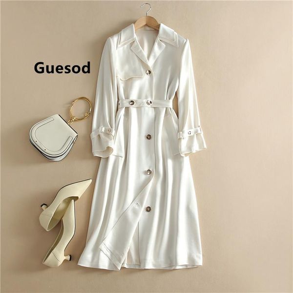 women's trench coats women imported acetate outerwear female 2021 spring autumn single breasted elegant outwear guesod, Tan;black
women's trench coats women imported acetate outerwear female 2021 spring autumn single breasted elegant outwear guesod, Tan;black